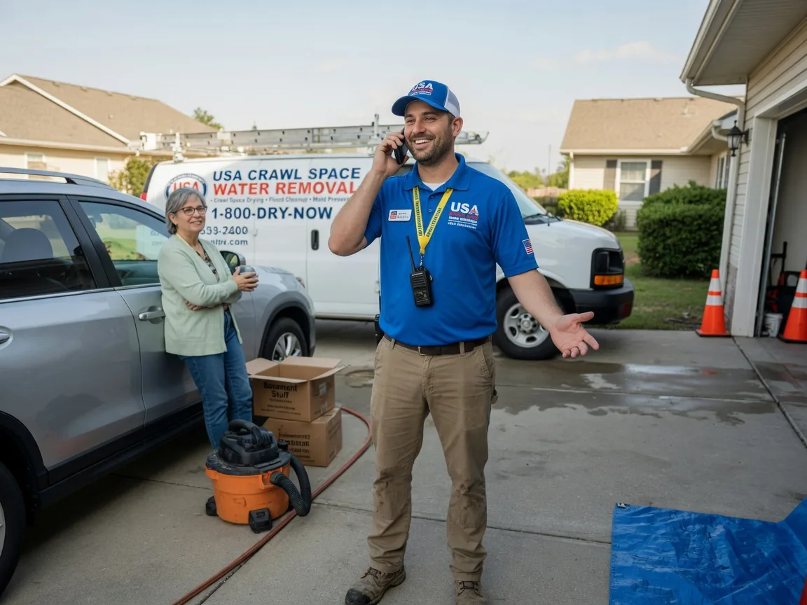 Crawl Space Water Removal Goldsboro, MD FAQs